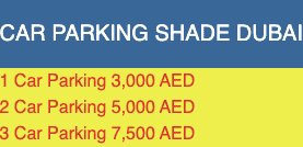 car parking shade suppliers in dubai